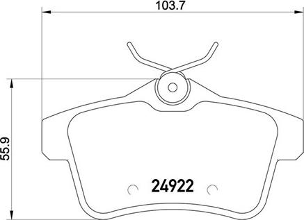 Magneti Marelli 363700461114 - Komplet Pločica, disk-kočnica www.molydon.hr