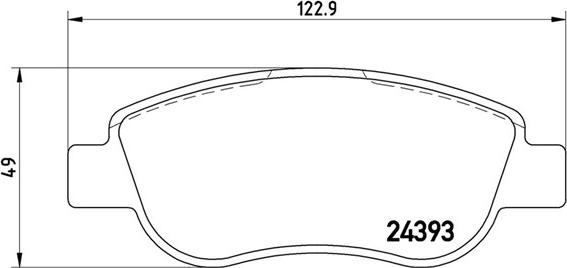 Magneti Marelli 363700468049 - Komplet Pločica, disk-kočnica www.molydon.hr