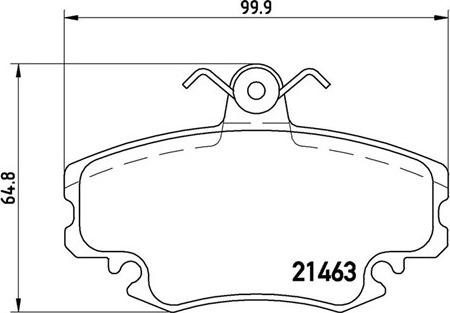 Magneti Marelli 363700468038 - Komplet Pločica, disk-kočnica www.molydon.hr