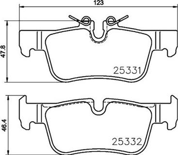 Magneti Marelli 363700406094 - Komplet Pločica, disk-kočnica www.molydon.hr