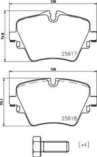 Magneti Marelli 363700406093 - Komplet Pločica, disk-kočnica www.molydon.hr