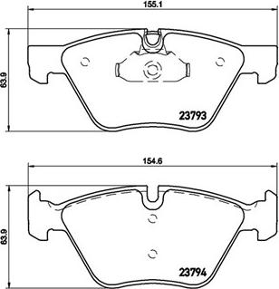 Magneti Marelli 363700406057 - Komplet Pločica, disk-kočnica www.molydon.hr