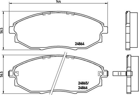 Magneti Marelli 363700410007 - Komplet Pločica, disk-kočnica www.molydon.hr