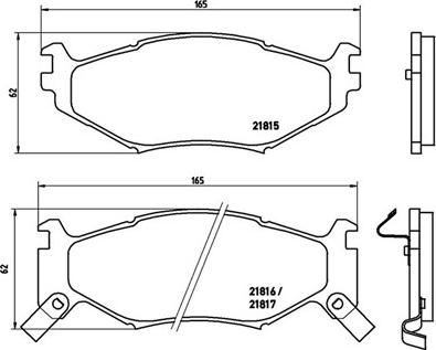 Magneti Marelli 363700411007 - Komplet Pločica, disk-kočnica www.molydon.hr