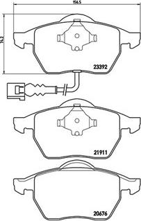 Magneti Marelli 363700485045 - Komplet Pločica, disk-kočnica www.molydon.hr