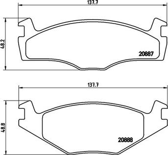 Magneti Marelli 363700485024 - Komplet Pločica, disk-kočnica www.molydon.hr