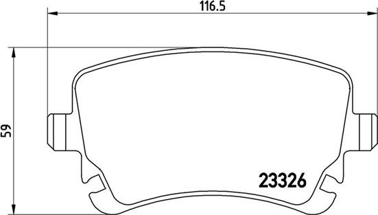 Magneti Marelli 363700485076 - Komplet Pločica, disk-kočnica www.molydon.hr