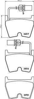 Magneti Marelli 363700485132 - Komplet Pločica, disk-kočnica www.molydon.hr