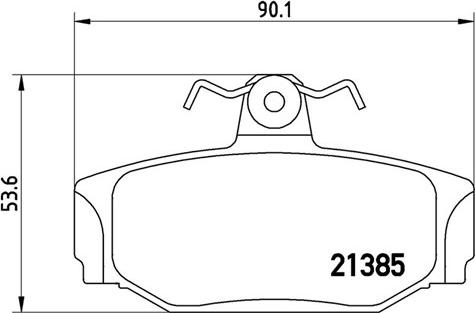 Magneti Marelli 363700486009 - Komplet Pločica, disk-kočnica www.molydon.hr