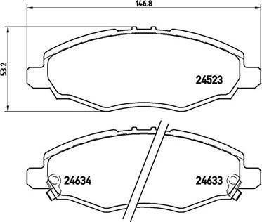 Magneti Marelli 363700483094 - Komplet Pločica, disk-kočnica www.molydon.hr