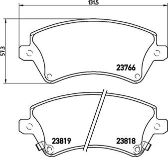 Magneti Marelli 363700483064 - Komplet Pločica, disk-kočnica www.molydon.hr