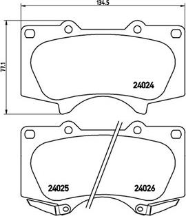 Magneti Marelli 363700483102 - Komplet Pločica, disk-kočnica www.molydon.hr