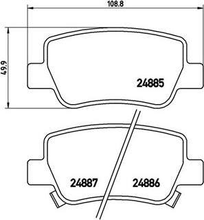 Magneti Marelli 363700483112 - Komplet Pločica, disk-kočnica www.molydon.hr