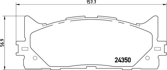 Magneti Marelli 363700483117 - Komplet Pločica, disk-kočnica www.molydon.hr