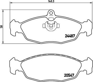 Magneti Marelli 363700436017 - Komplet Pločica, disk-kočnica www.molydon.hr