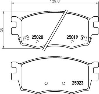 Magneti Marelli 363700430069 - Komplet Pločica, disk-kočnica www.molydon.hr