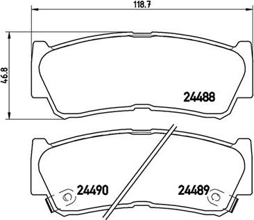 Magneti Marelli 363700430037 - Komplet Pločica, disk-kočnica www.molydon.hr