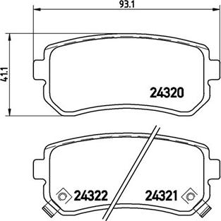 Magneti Marelli 363700430025 - Komplet Pločica, disk-kočnica www.molydon.hr