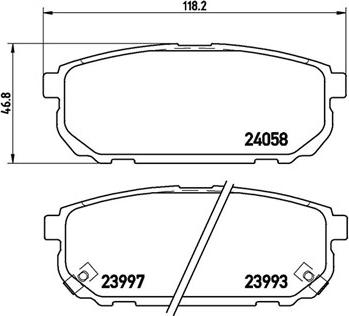 Magneti Marelli 363700430023 - Komplet Pločica, disk-kočnica www.molydon.hr