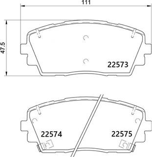 Magneti Marelli 363700430115 - Komplet Pločica, disk-kočnica www.molydon.hr