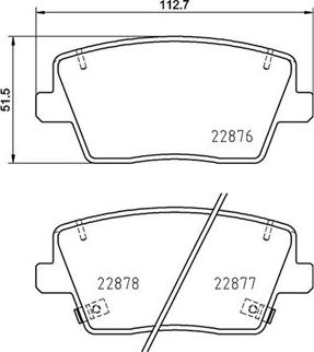 Magneti Marelli 363700430112 - Komplet Pločica, disk-kočnica www.molydon.hr