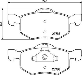 Magneti Marelli 363700424056 - Komplet Pločica, disk-kočnica www.molydon.hr