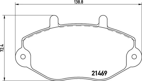 Magneti Marelli 363700424050 - Komplet Pločica, disk-kočnica www.molydon.hr