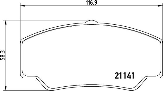 Magneti Marelli 363700424023 - Komplet Pločica, disk-kočnica www.molydon.hr