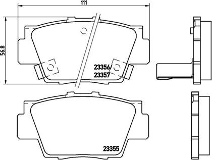 Magneti Marelli 363700428040 - Komplet Pločica, disk-kočnica www.molydon.hr