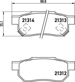 Magneti Marelli 363700428017 - Komplet Pločica, disk-kočnica www.molydon.hr