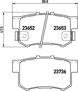 ACDelco AC861881D - Komplet Pločica, disk-kočnica www.molydon.hr