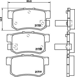 Magneti Marelli 363700428022 - Komplet Pločica, disk-kočnica www.molydon.hr