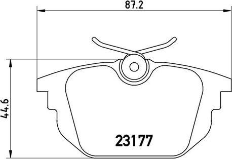 Magneti Marelli 363700423026 - Komplet Pločica, disk-kočnica www.molydon.hr