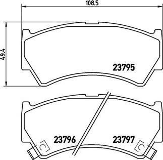 Magneti Marelli 363700479013 - Komplet Pločica, disk-kočnica www.molydon.hr