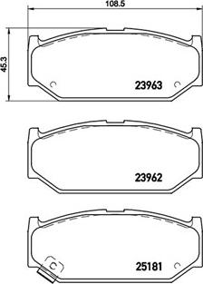 Magneti Marelli 363700479023 - Komplet Pločica, disk-kočnica www.molydon.hr