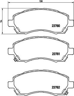 Magneti Marelli 363700478009 - Komplet Pločica, disk-kočnica www.molydon.hr