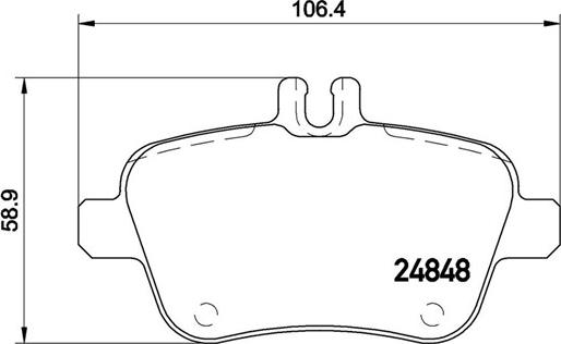 Magneti Marelli 363700550091 - Komplet Pločica, disk-kočnica www.molydon.hr