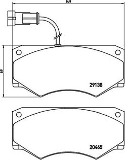 Magneti Marelli 363700506016 - Komplet Pločica, disk-kočnica www.molydon.hr