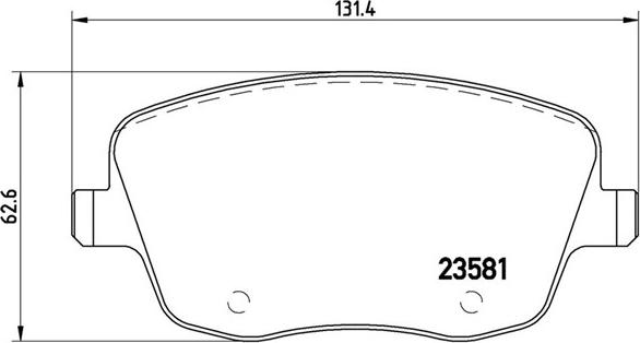 Magneti Marelli 363700585057 - Komplet Pločica, disk-kočnica www.molydon.hr