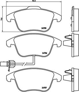 Magneti Marelli 363700585113 - Komplet Pločica, disk-kočnica www.molydon.hr