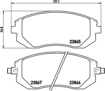 Magneti Marelli 363700578013 - Komplet Pločica, disk-kočnica www.molydon.hr