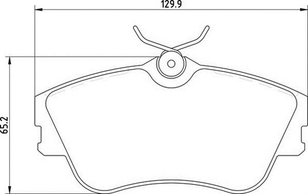 Magneti Marelli 363700205140 - Komplet Pločica, disk-kočnica www.molydon.hr