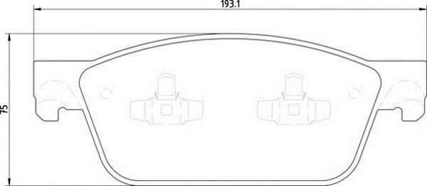 Magneti Marelli 363700201919 - Komplet Pločica, disk-kočnica www.molydon.hr