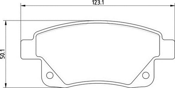 Magneti Marelli 363700201642 - Komplet Pločica, disk-kočnica www.molydon.hr