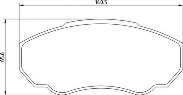 Magneti Marelli 363700201354 - Komplet Pločica, disk-kočnica www.molydon.hr