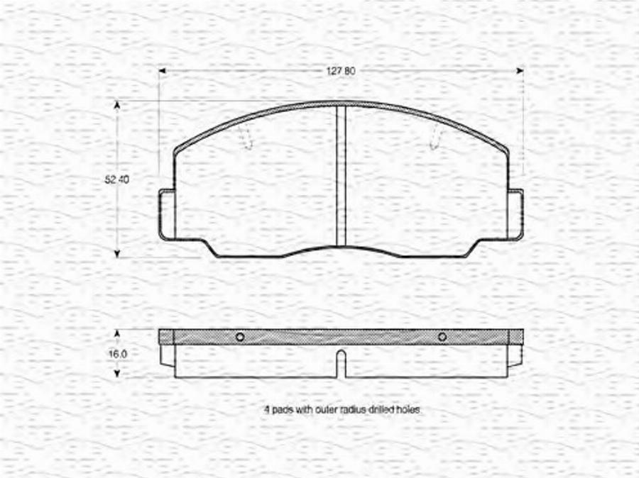 Magneti Marelli 363702160559 - Komplet Pločica, disk-kočnica www.molydon.hr