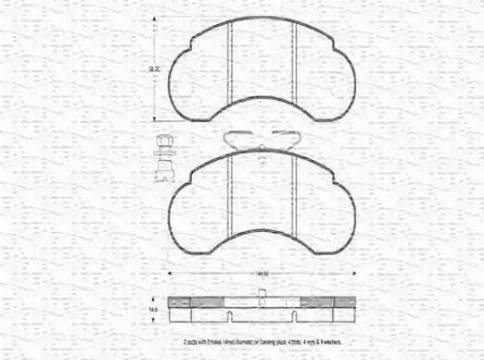 Magneti Marelli 430216170562 - Komplet Pločica, disk-kočnica www.molydon.hr