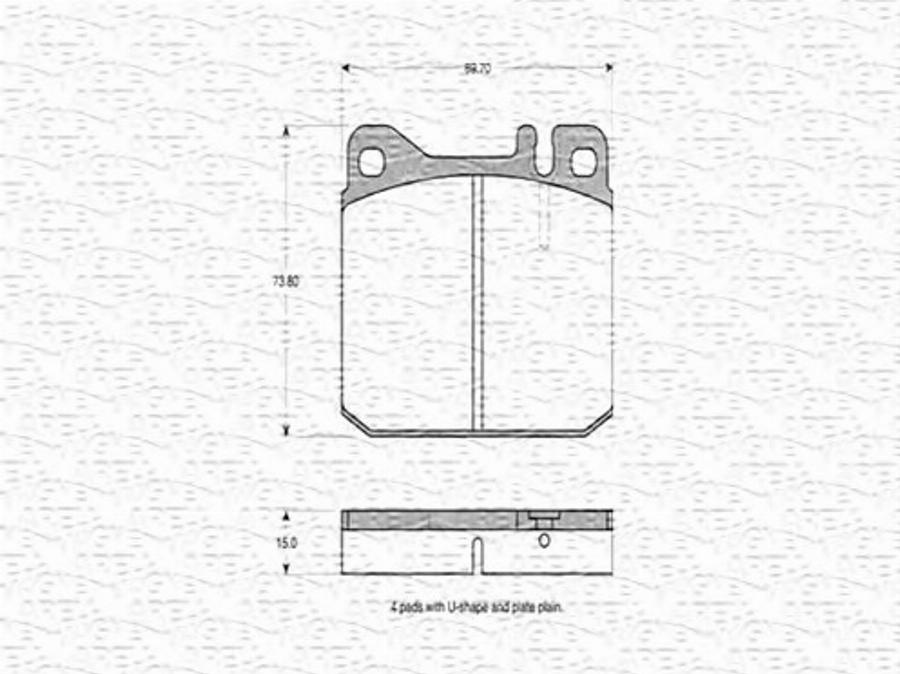 Magneti Marelli 363702160107 - Komplet Pločica, disk-kočnica www.molydon.hr