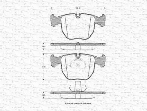 Magneti Marelli 363702160368 - Komplet Pločica, disk-kočnica www.molydon.hr