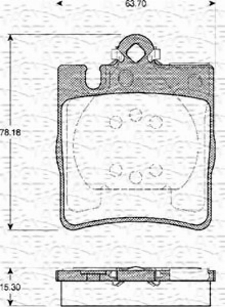 Magneti Marelli 363702161082 - Komplet Pločica, disk-kočnica www.molydon.hr